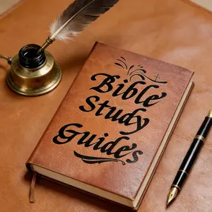 66-page Bible Study Guide Daily Devotional Journal A5 PU Leather Cover Enhances Faith for Personal & Group Study Christian Gift