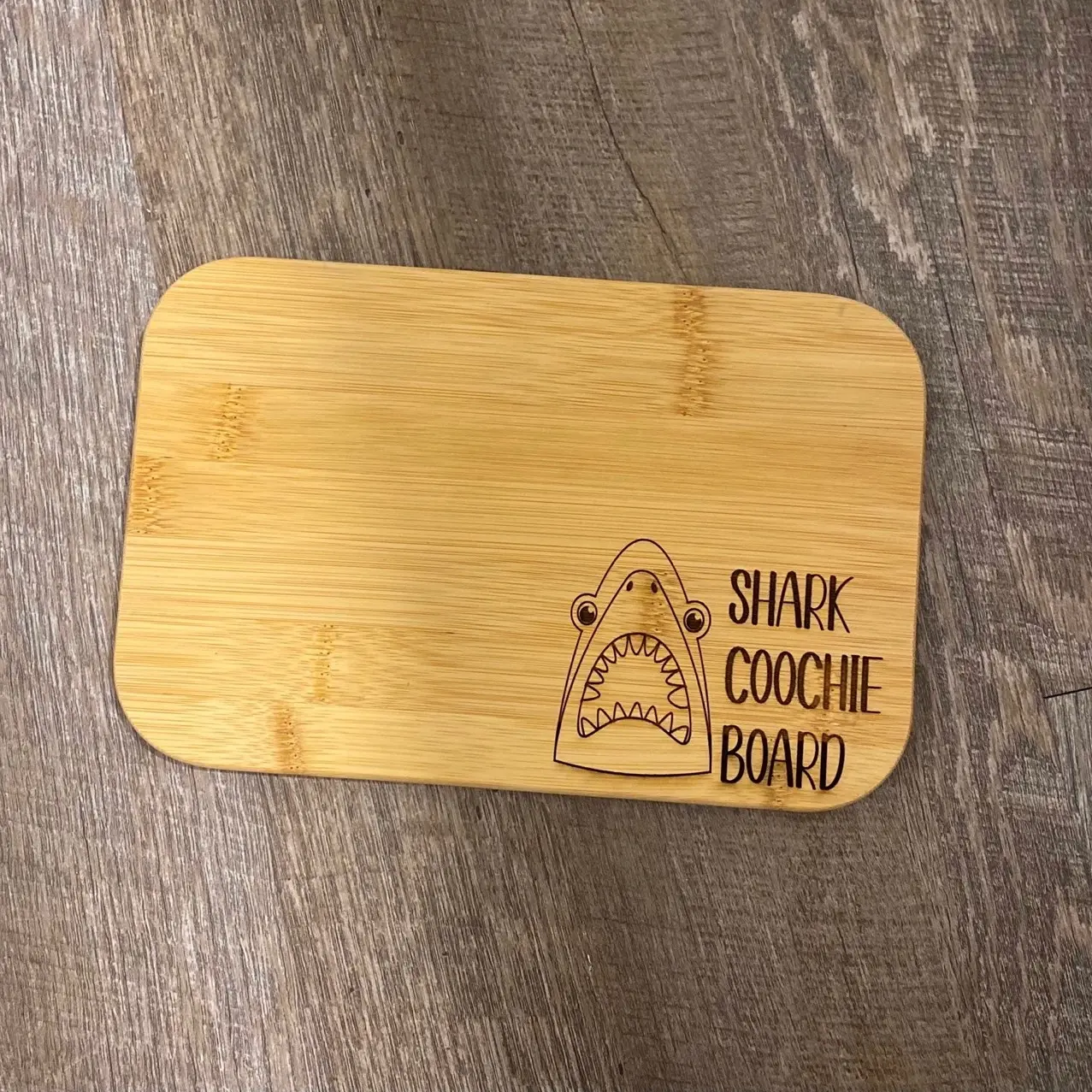 Shark Coochie Board - Charcuterie / Bar Board