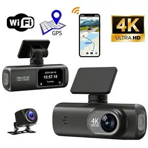 🚨 4K Dual Lens! GPS + APP Control = 100% Proof in Accidents!🚗 Non-rechargeable, must be used while plugged in.