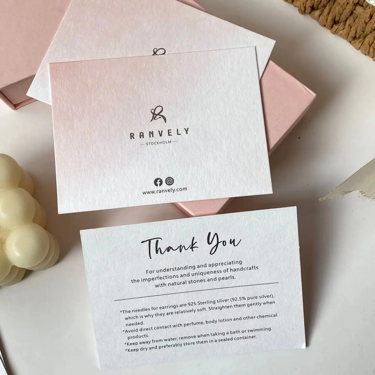 A thank-you leter to the buye