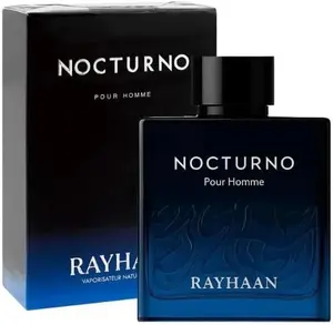 RAYHAAN Nocturno Pour Homme Eau de Parfum Spray for Men 3.4 Ounce