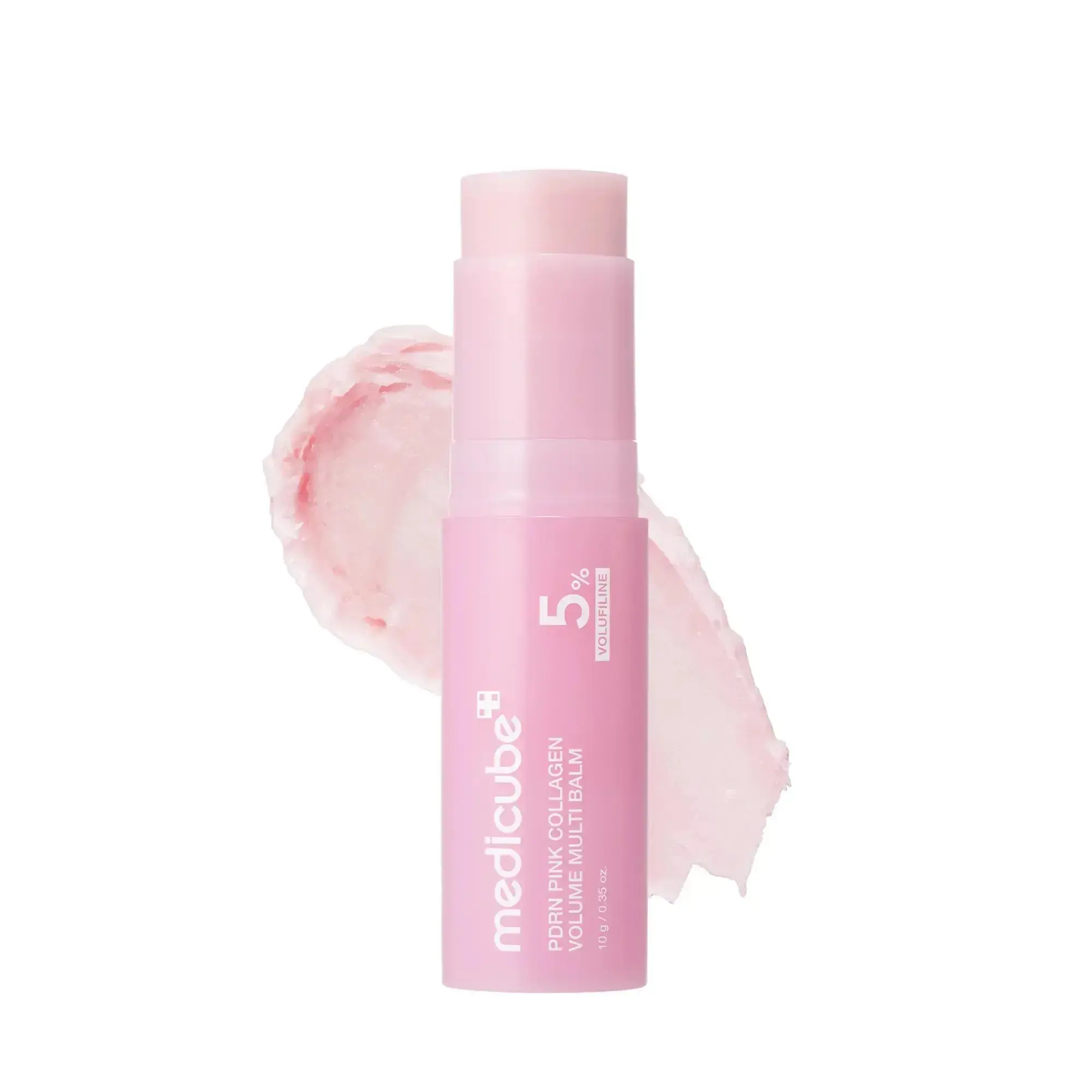 PDRN Pink Collagen Volume Multi Balm Volufiline，PDRN And NAD Stick All In One，Helps Make The Skin Appear Youthful，Lighten Wrinkles Anti Aging Dark Circles，For Eyes, Face, Neck, And LIps.