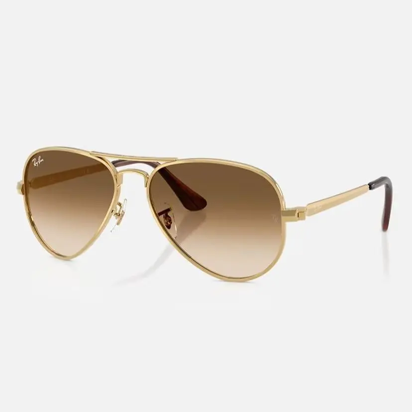 Ray-Ban Iconic Aviator Sunglasses Green Glass Lens Premium Pilot Style for Men Women