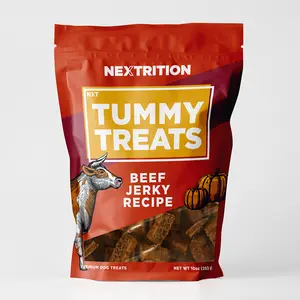Nextrition Beef Tummy Treats - Delicious Jerky Treat for Sensitive Tummies