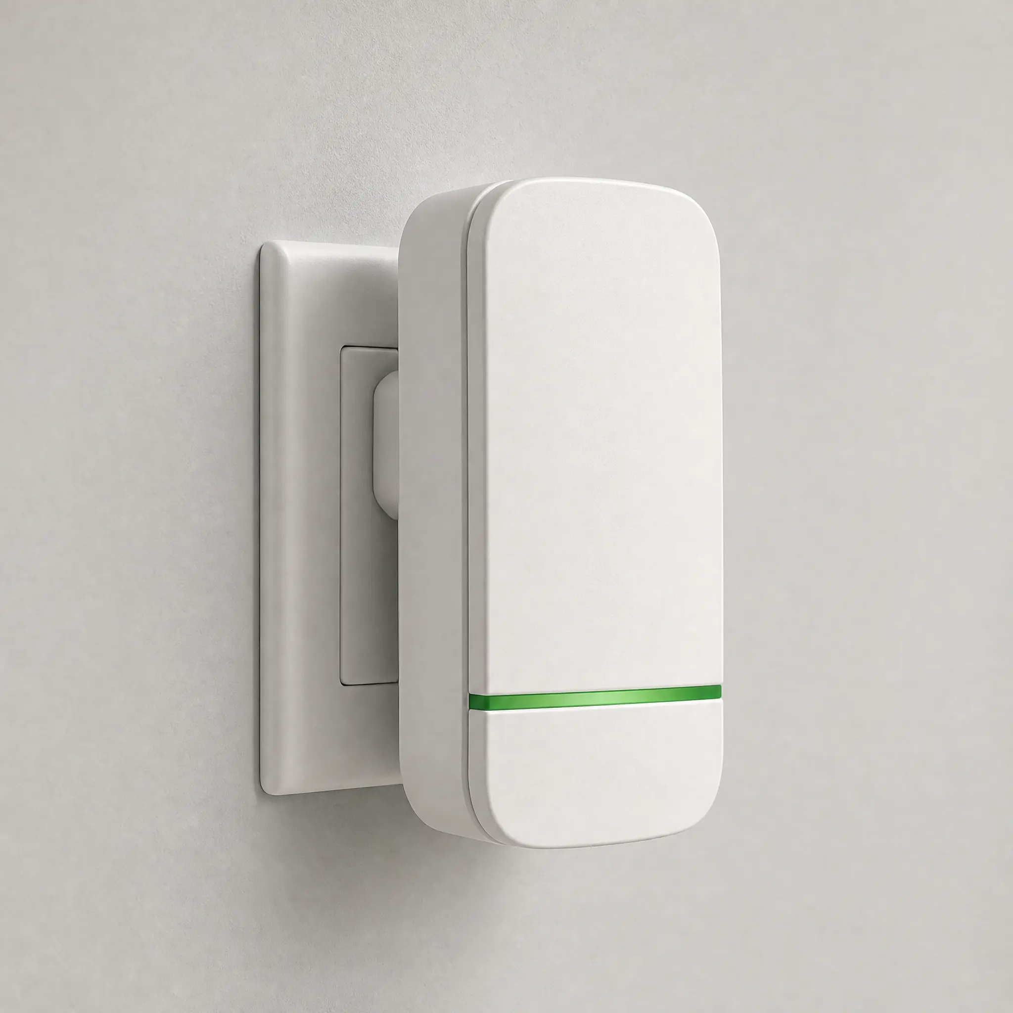 Plug-In Electrical Device for Home Use – US Standard Wall Outlet – Compact White Housing (1/2/4 Pack) Plug-In Electrical Device for Home Use – US Standard Wall Outlet – Compact White Housing (1/2/4 Pack)
