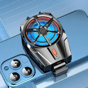 3-speed Adjustable Phone Cooling Fan, Rechargeable Silent Cooler for Smartphone, Mobile Phone Cooling Fan for Gaming