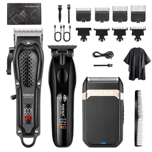 Durable 3-in-1 Men's Grooming Kit｜7000RPM Power & Li-Ion Fast Charge, All-in-One Hair Clipper & Shaver. Reliable for Daily Home Use, A Practical Gift Choice