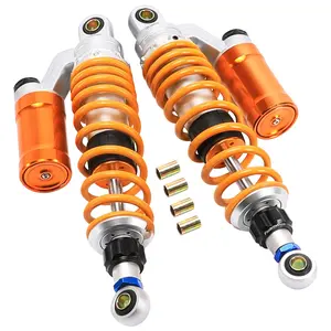 325mm 12.8" 12 3/4" Rear Shocks Suspension 440lbs for 150cc~750cc Dirt Pit Trail Bike CT70 CT90 Z50 Go Kart Karting ATV UTV Drift Trike Golf Cart Quad Buggy Dune 4 Wheeler Tricycle