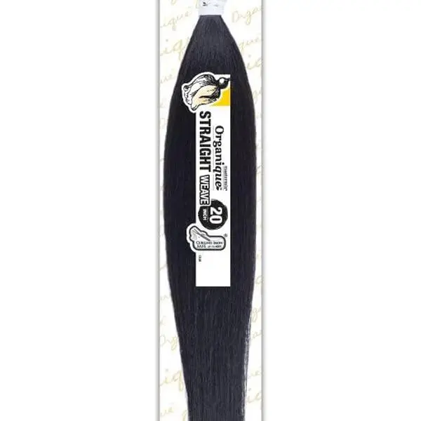 Organique Synthetic-Human Blend STRAIGHT Bundle Weave (1Pack)