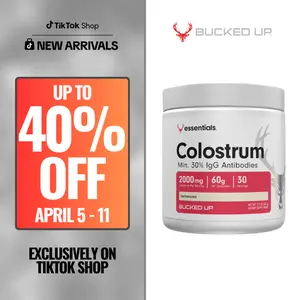 Bucked Up Colostrum Healthcare Supplement Vitamin Dietary