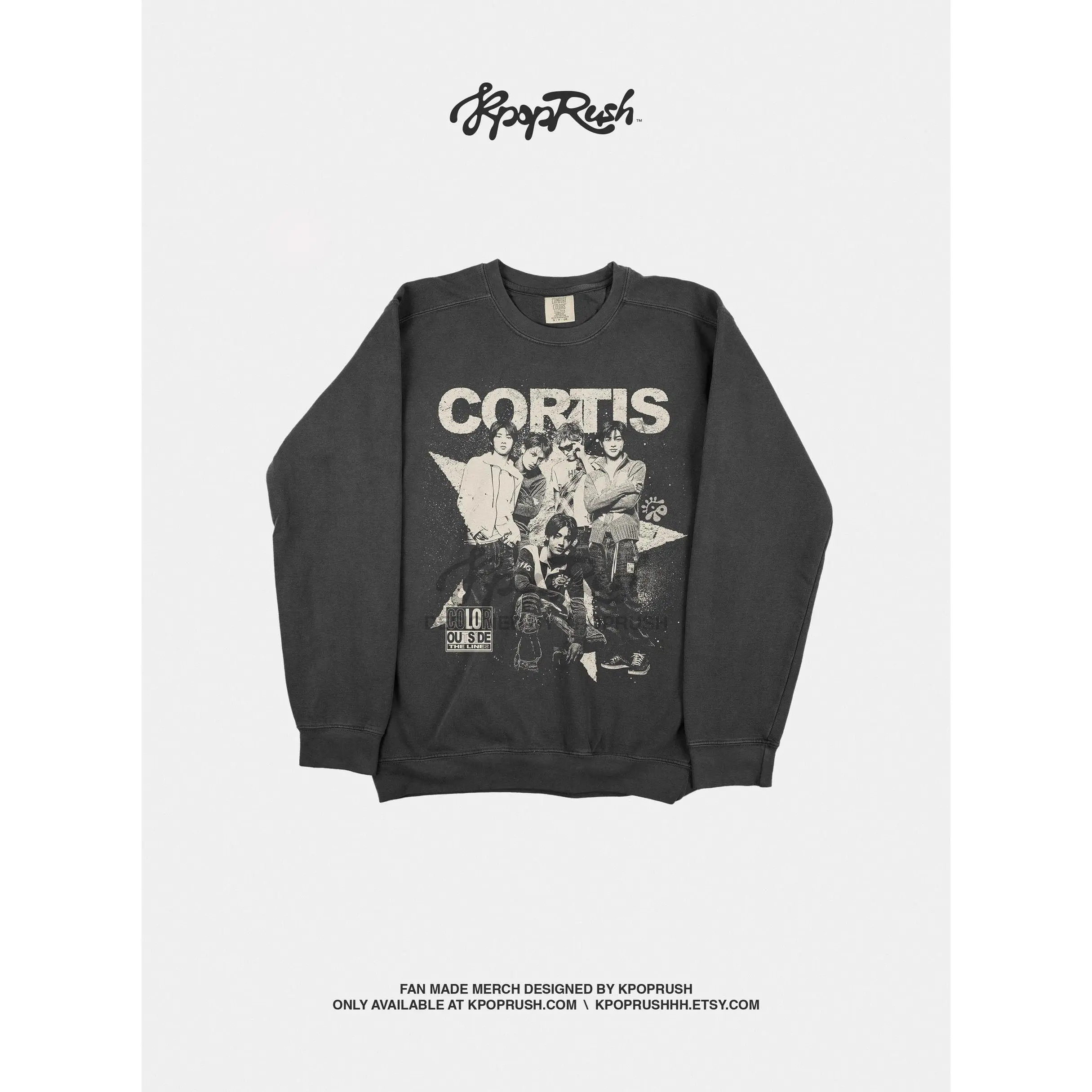 CORTIS Vintage 90s Bootleg Graphic Sweatshirt, Kpop Merch Shirt 