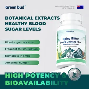 Green Bud 1 Bitter Gourd Herbal Capsules Contain Extracts of Bitter Gourd, Cinnamon, Ginseng, and Mulberry Leaves, etc.  #DealsForYouDays#summerwins