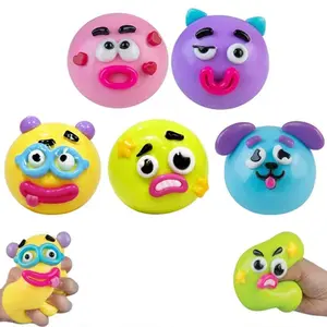 NEW Smushers Squishy - Curiosities Smushers Dog Face Swap Squishy Soft Moldable Cute Slow Rise Relaxing Sensory Fidget Relief Anxiety Stress Fun Desk Accessory for Adults