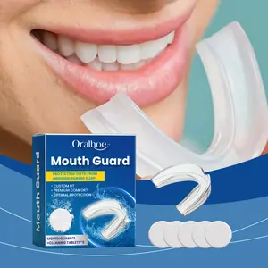 Nighttime Mouthguard Set, Oral Care Accessory for Fresh Breath and Tooth Protection, Comfortable Oral Guard