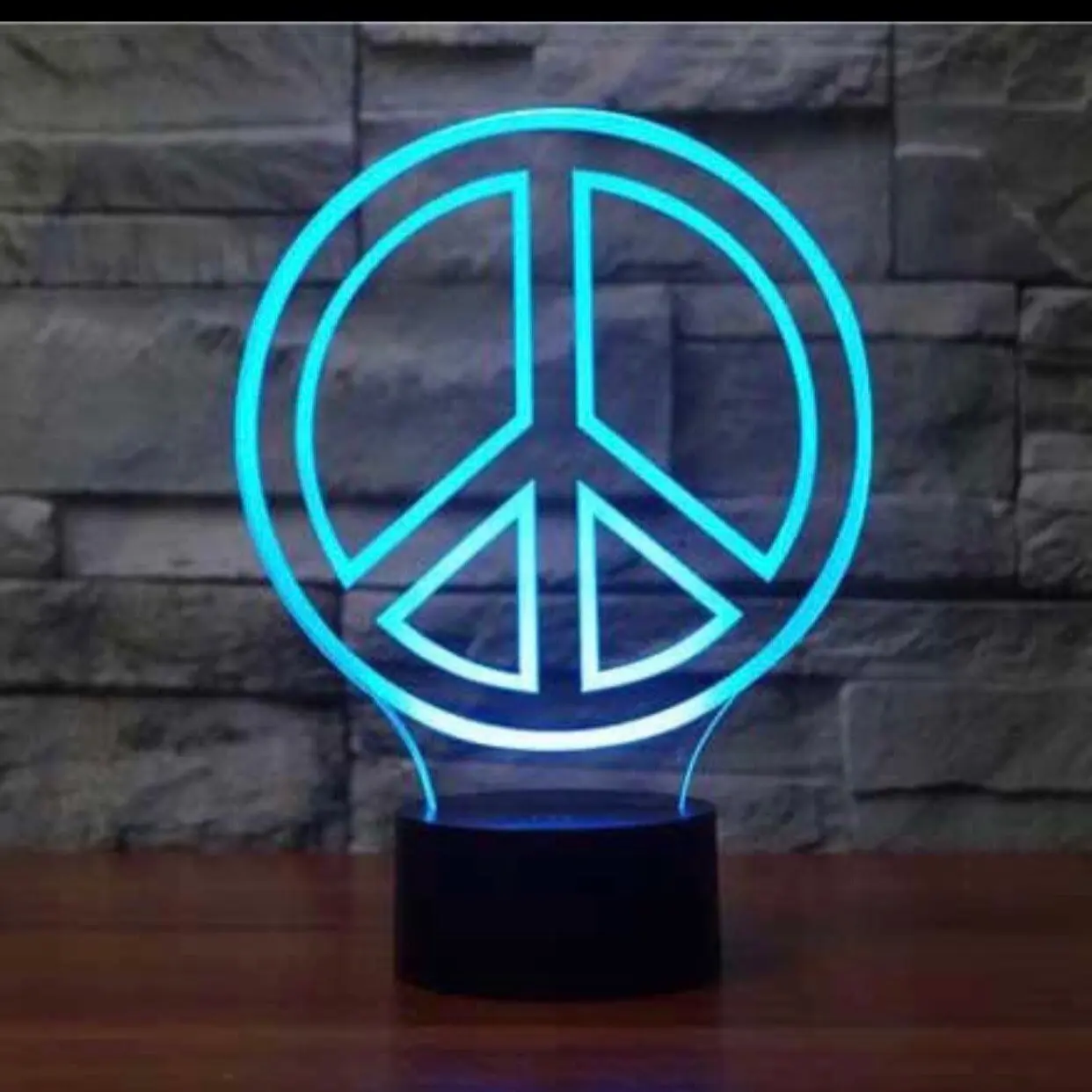 Peace sign nightlight