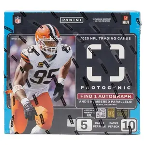 2025 Panini Photogenic Football Hobby Box Trading Cards