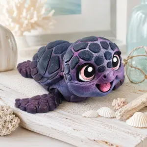 Prospect 3D - Happy Baby Sea Turtle – 3D Printed - Sea Turtle Shores Collection