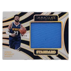 Jamal Murray Denver Nuggets 2023-24 Panini "Immaculate Collection Jumbo Relic" Game-worn/used Material of 64 of 99 Card