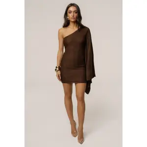 Bronze Lumiere Sequin Mini Dress