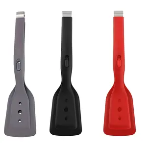 3-Piece 2-In-1 Stainless Steel Silicone Cooking Tongs, Non-Stick Kitchen Tools for Pancakes, Fish, Bread, Eggs, Steak, Camping Accessories