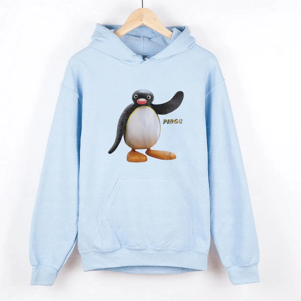 Vintage 1994 'pingu' White T-Shirt Unisex Shirt Funny Shirt Graphic Unisex Tee All Color All Size Soft Fit Tee Genders Go-To Cotton Hoodie & Sweatshirt for Men & Women