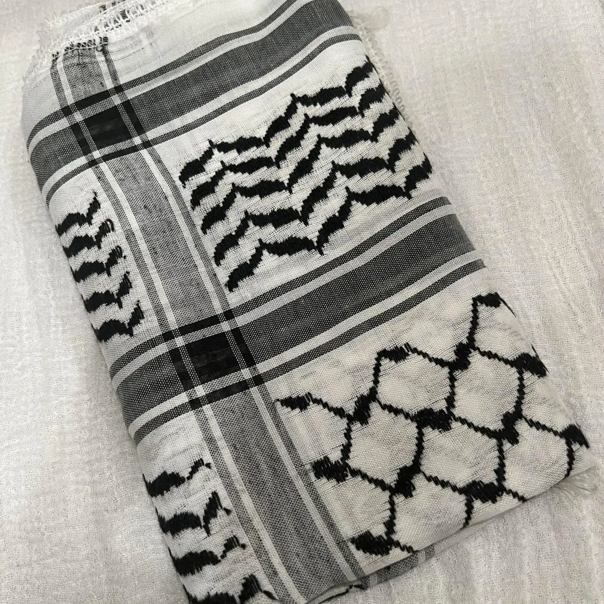 Kuffiyeh with Sharshoba Cotton habibiheadscarf