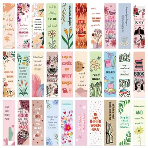 30 Pieces Reading Series Minimalist Stickers, Sticker Collage Pack, Artistic Creative Material for Instagram, Reading Bookmarks, DIY Decoration, Sticker Set
