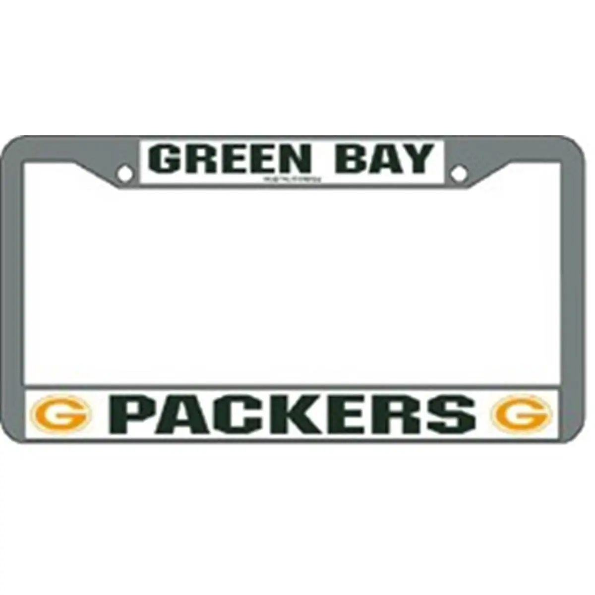 212 MAIN Green Bay Packers Fancy License Plate Frame, Chrome Automotive Car Accessory for Vehicles, Car Accessories