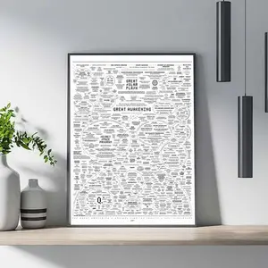 [Sale Up To 40%, Unframed] Great Awakening Map Poster, Gift Poster