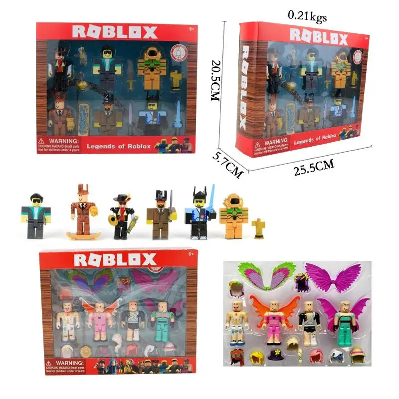 Roblox Virtual World Figurine Model Kids Toy Collectible Doll Decoration Boxed Birthday Gift for Children Figure Figures Set