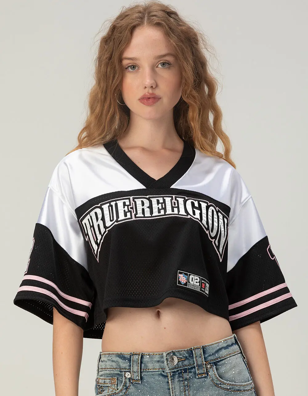 TRUE RELIGION Crystal Sporty Womens Jersey