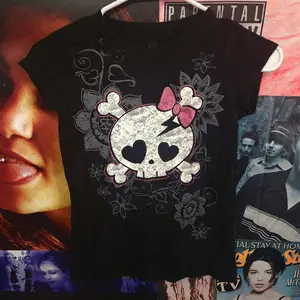 Harajuku Gothic Y2K Graphics Print Tees 90s Vintage Grunge Short Sleeve T shirts Women Streetwear Emo Girls Aesthetic Crop Tops Short Sleeve Casual Slim Fashion Tees Anime Emo Oversized T-shirt Female, fairy grunge aesthetic Harajuku Goth sexy Cute