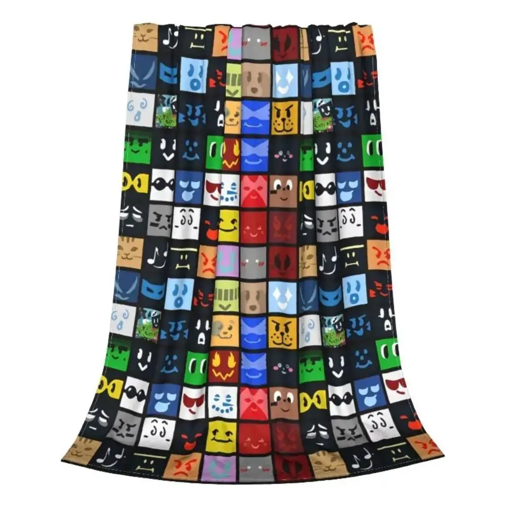 Bee Swarm Simulator Game Fuzzy Flannel blanket, Soft Warm Lightweight Throw Blanket, Cozy Plush Blanket for Bed Sofa Home Office Car, Cute Home Decoration, Ideal Holiday Gift for Family & Friends travel use