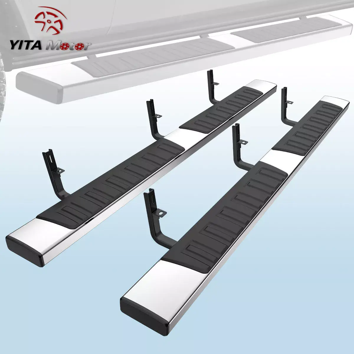 OEDRO 6.5 inches Running Boards Compatible with 2015-2025 Chevy Colorado/GMC Canyon Crew Cab Side Step Nerf Bars