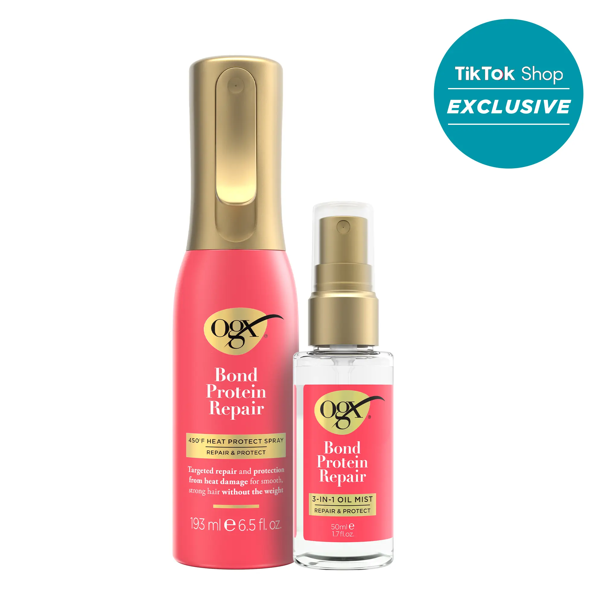 450° Heat Protect Spray + 3-in-1 Oil Mist 450° Heat Protect Spray + 3-in-1 Oil Mist