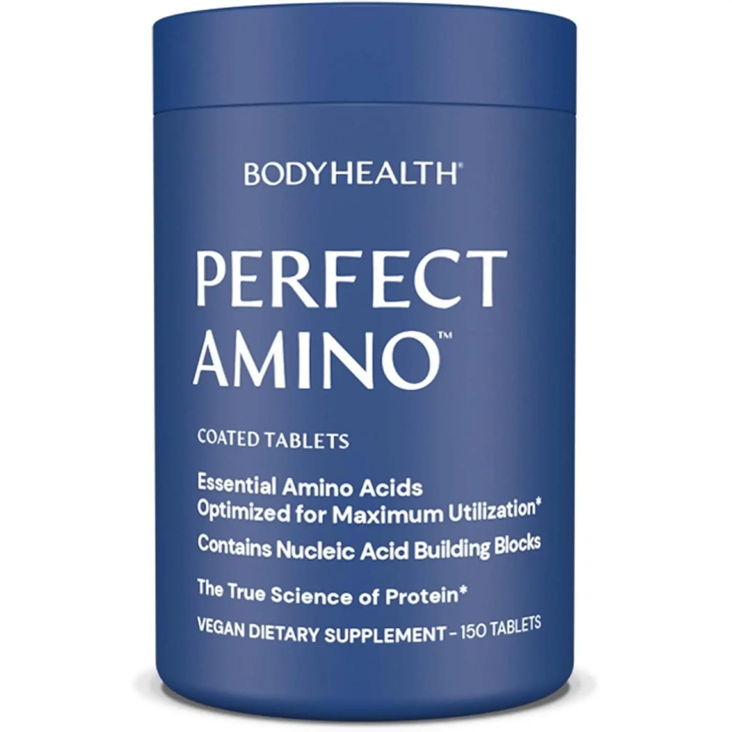 Essential Amino Acids Supplement with BCAAs for Muscle Recovery and Workout Support, Vegan PerfectAmino Tablets with Lysine Tryptophan Leucine Methionine for Strength Energy and Daily Wellness