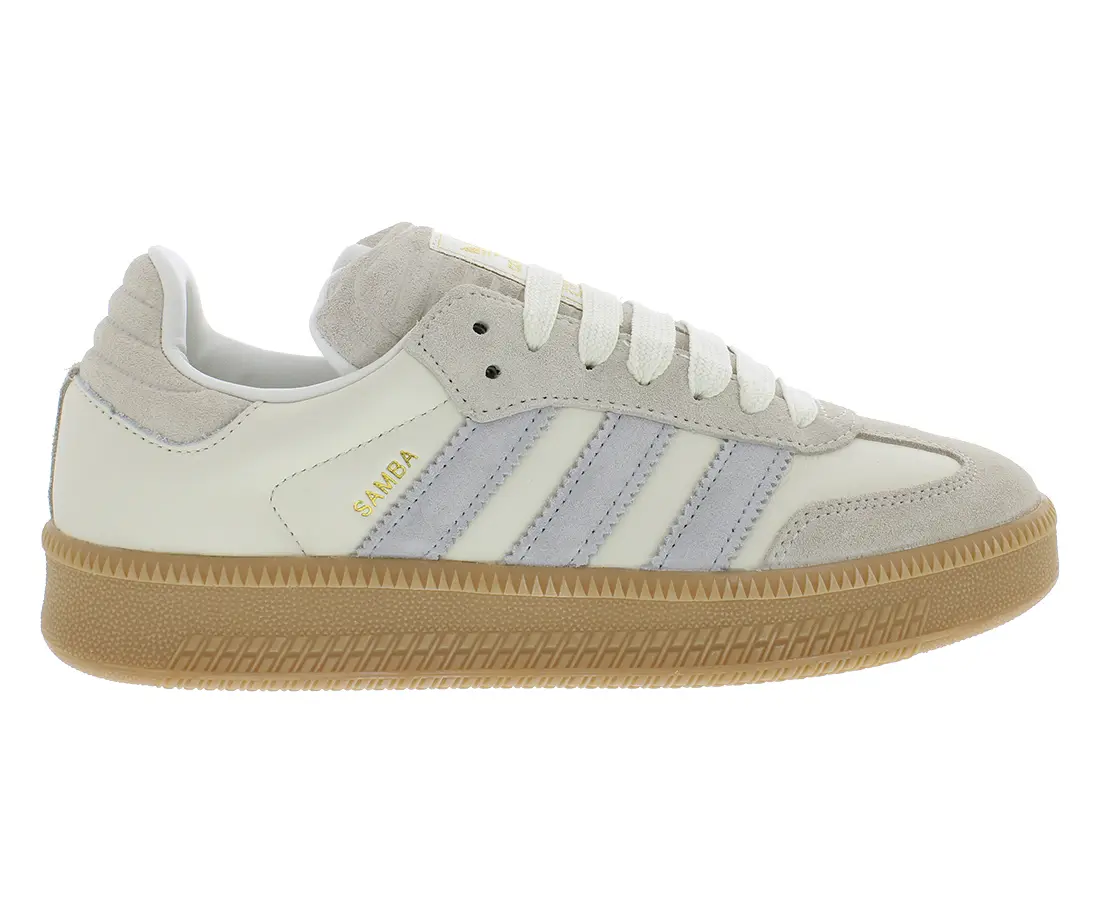 Adidas Men's Samba XLG Classic Suede Sneaker - Platform Gum Sole, Casual Lifestyle Sports Footwear