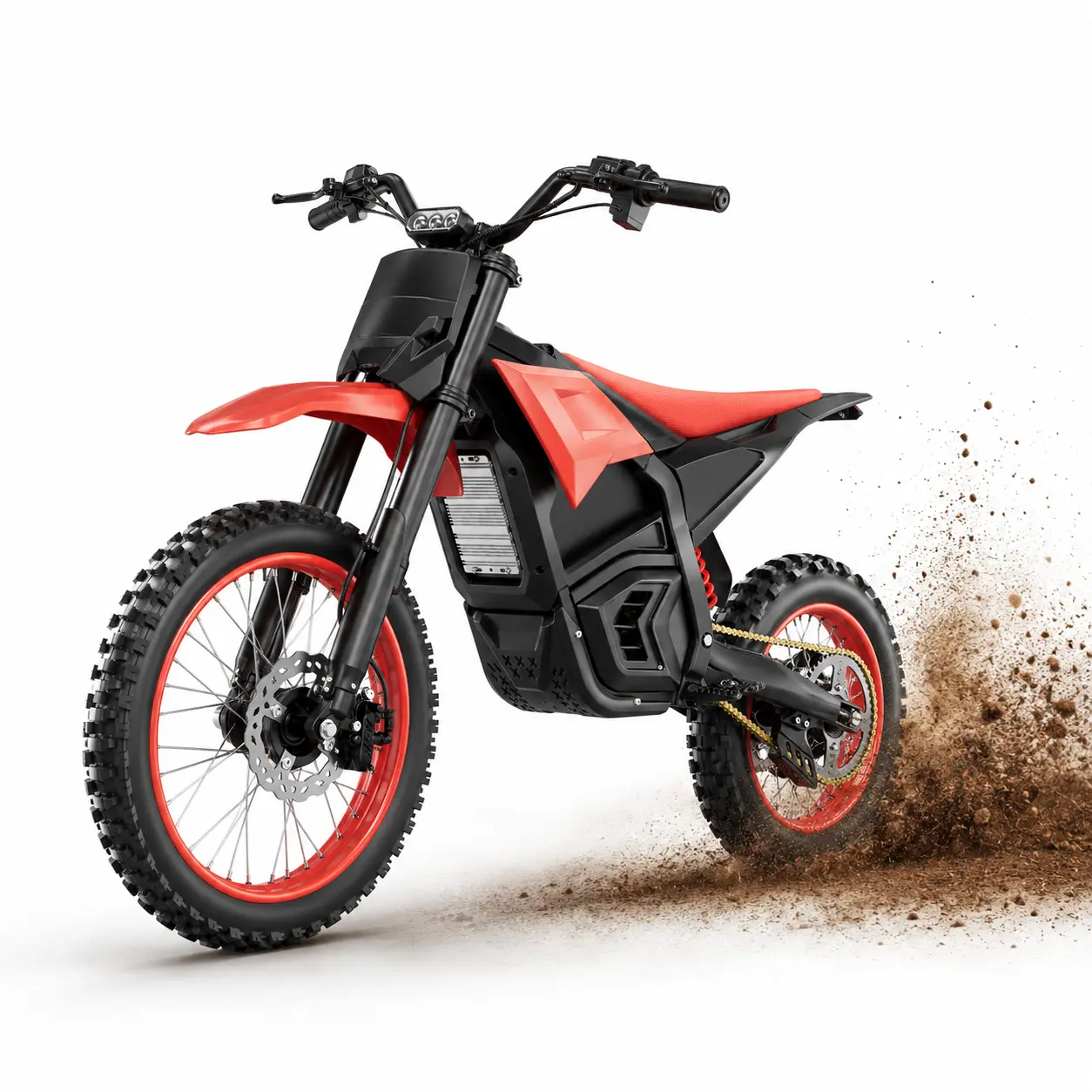 Q1 Electric Bike for Adults & Teens, 48V 30Ah Long Range Battery, 4000W Peak Power, 43.7MPH High Speed Electric Off Road Bike, Fat Tire Electric Trail Bike, Hydraulic Disc Brakes, IPX6 Waterproof