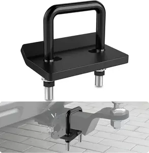 Nilight 2.5-Inch Trailer Hitch Tightener, Class I–IV Forged Steel Anti-Rattle Device, Heavy-Duty Rubber-Equipped Rust-Resistant Triple Protective Matte Black Hitch Mount Accessory