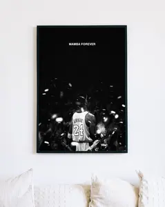 KOBE Bryant vintage basketball poster