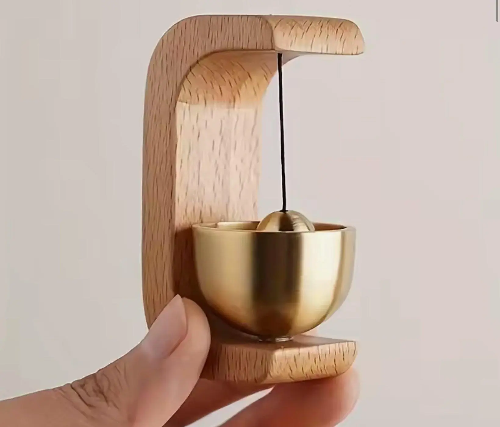 Wooden Door Bell