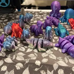3d printed mini animal mystery packs