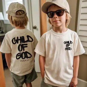 Child Of God Graphic Toddler Shirt 2side , Psalm Front & Back Jesus Christian Faith kids TShirt