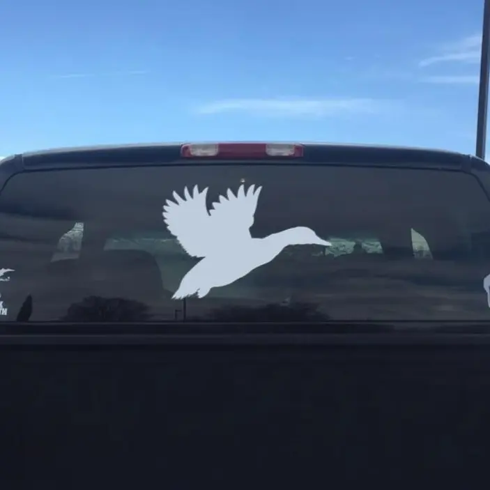 Mallard Duck Decal | For Vehicle Window | Waterfowl Decal