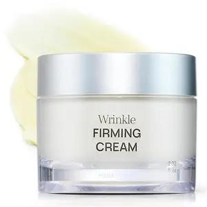 Skin Tightening Cream for Face – 2Fl Oz Hyaluronic Acid Firming Cream Improves Elasticity – Korean Skincare Moisturizer Face Cream with Niacinamide, Collagen, Panthenol
