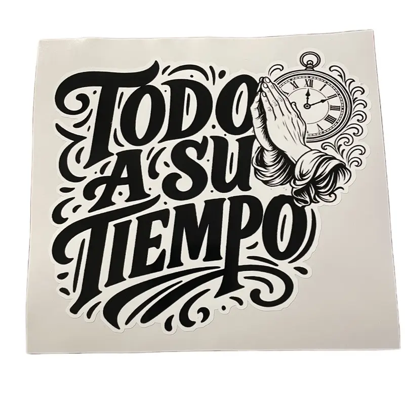 Everything in it’s time decal