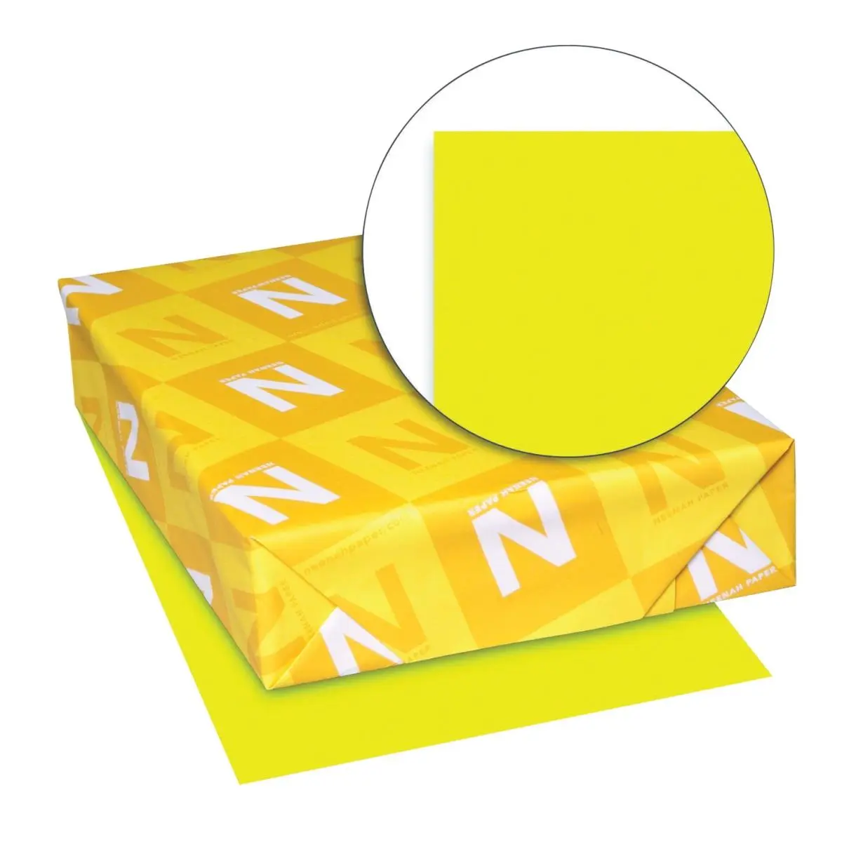 8.25 x 11 in. Astrobrights Premium Color Paper, Sunburst Yellow - 500 Sheets