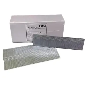 Steel Force Brad Nails 18 Gauge Galvanized For Pneumatic Electric Nailer Gun 5,000 Count