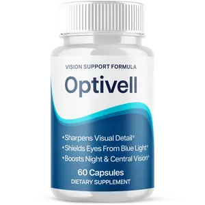 Optivell Advanced Vision and Eye Support Pills Natural Vitamin Supplement Once Daily 60 Capsules