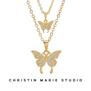 Tiny Wings Butterfly Necklace
